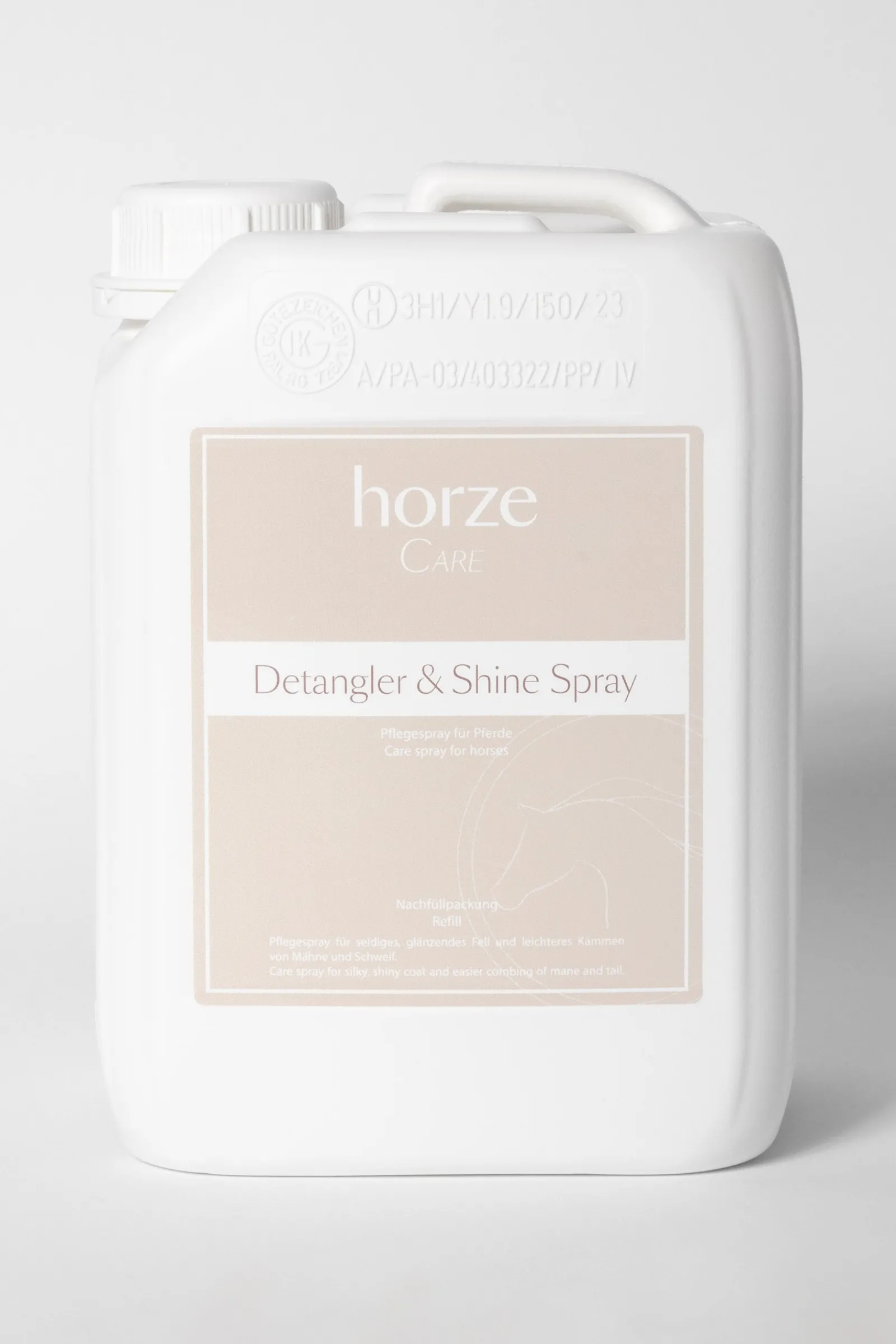 Horze Mähnen- und Schweif Glanz Spray Nachfüllpack, 2.5l* Haar- & Mähnen- & Schweifpflege