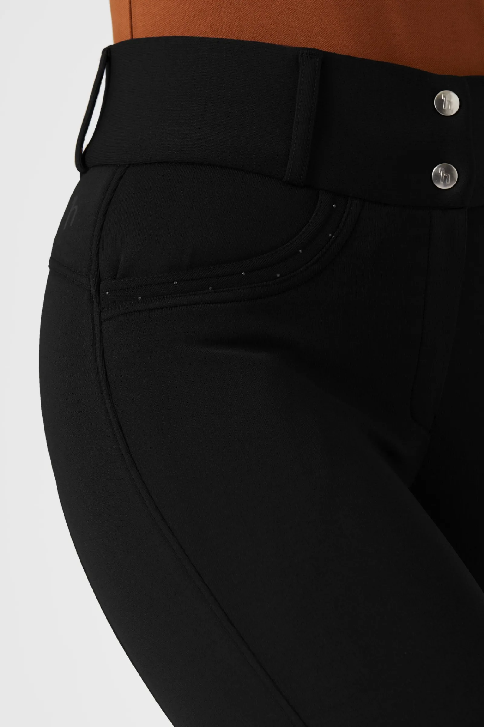 Horze Mia Damen Winterreithose mit Vollbesatz und Silikon Grip*Damen Thermoreithosen Und -Reitleggins Für Damen
