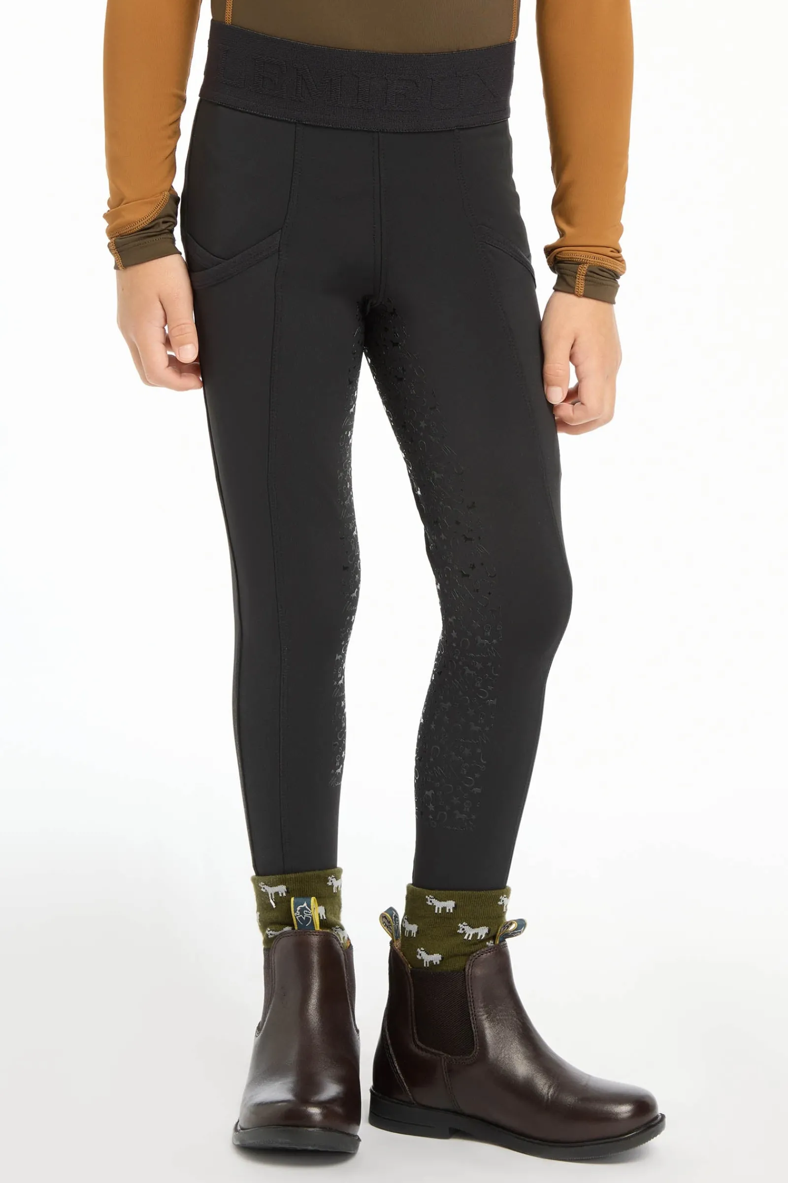 LeMieux Mini Pull On Kinder Reithose*Kinder Reitleggings Für Kinder