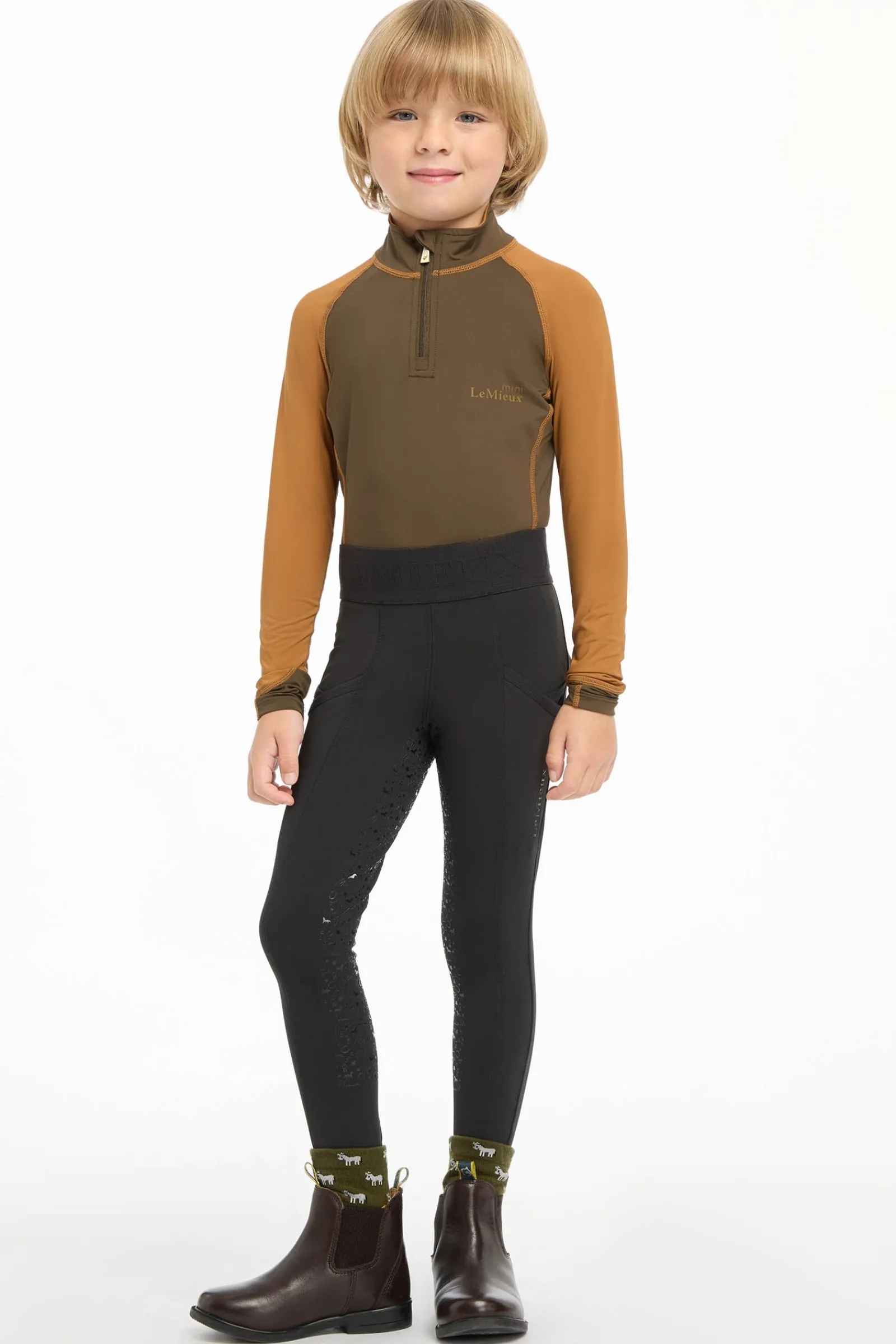 LeMieux Mini Pull On Kinder Reithose*Kinder Reitleggings Für Kinder
