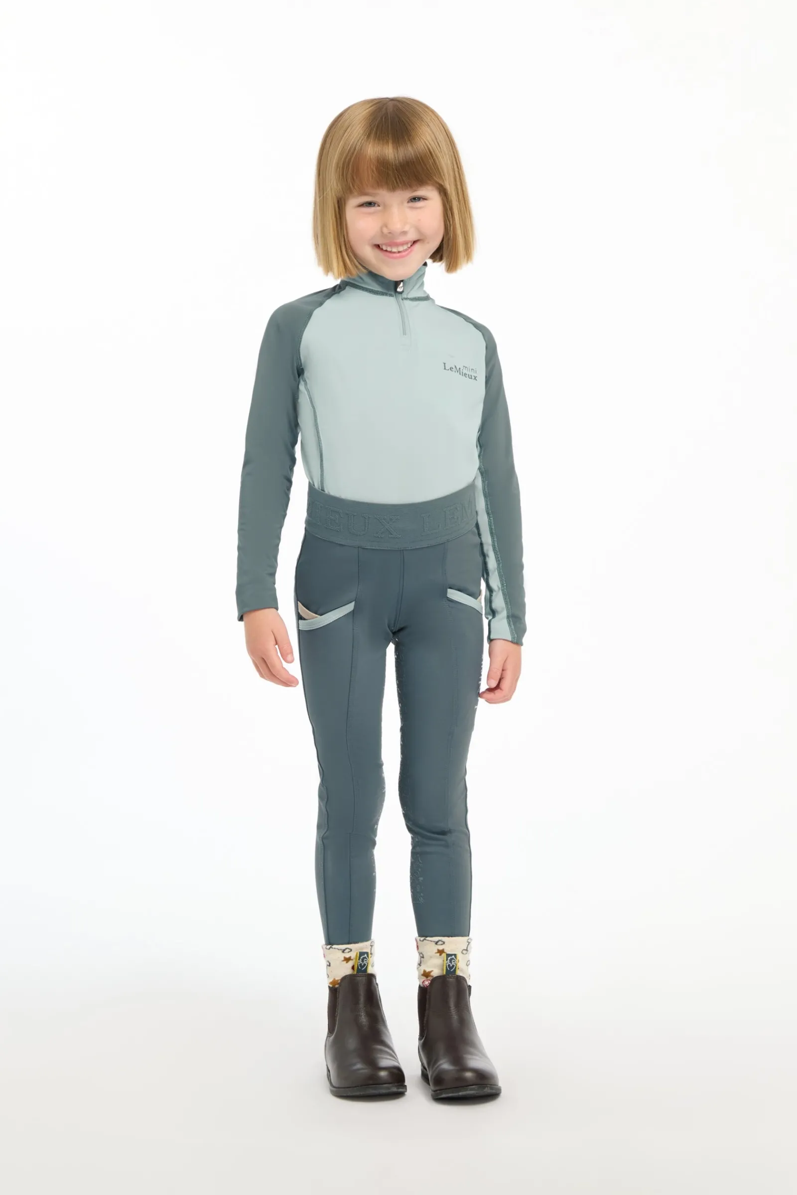 LeMieux Mini Pull On Kinder Reithose*Kinder Reitleggings Für Kinder