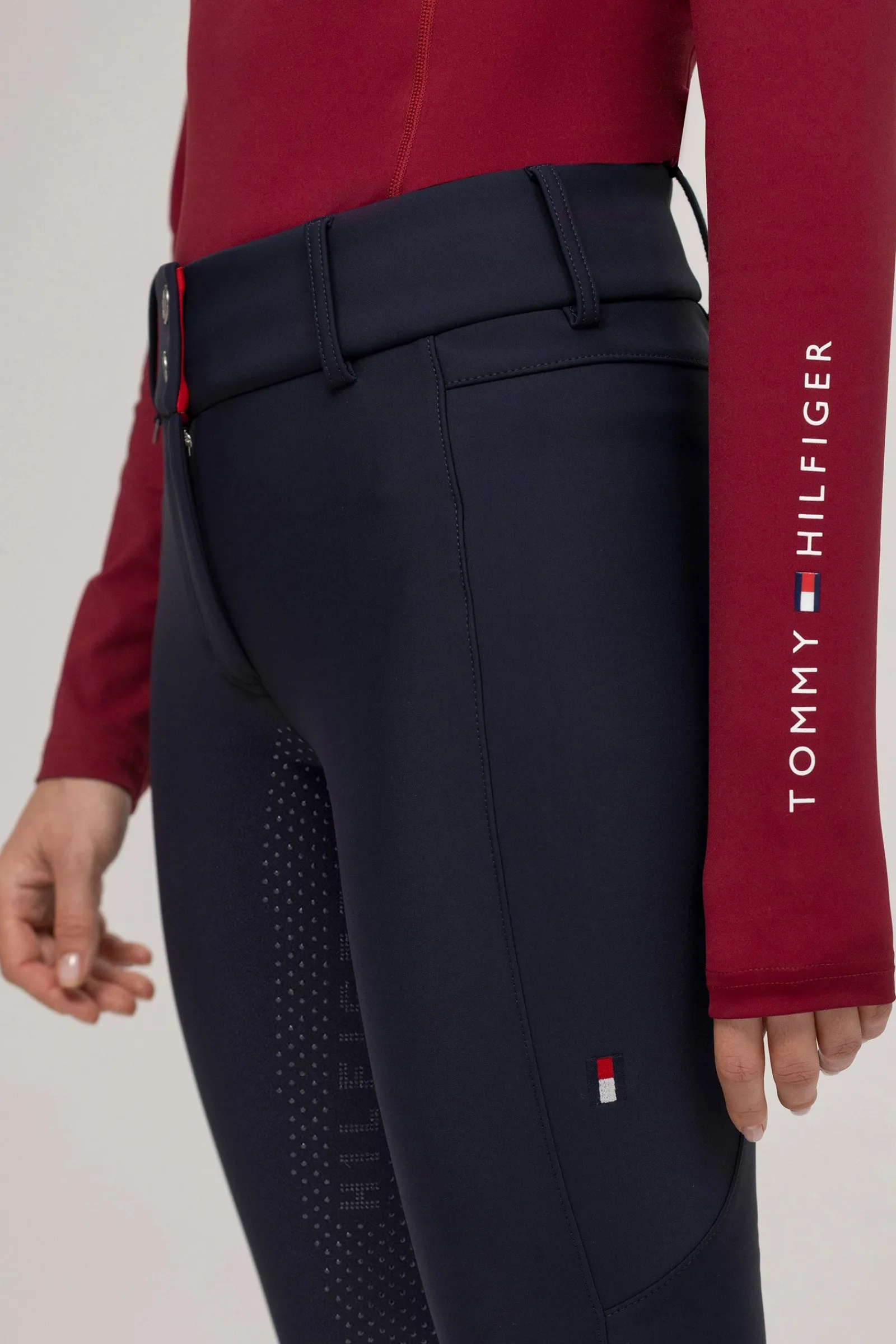 Tommy Hilfiger Equestrian Minnesota Damen Softshell Reithose mit Vollbesatz*Damen Reithose Für Damen Mit Vollbesatz