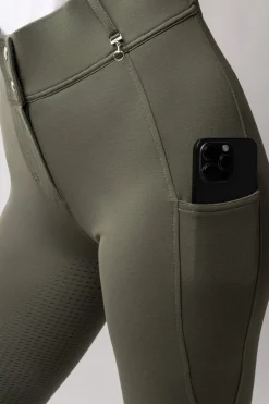 Horze Mira Damen Reithose mit Vollbesatz und hohem Bund*Damen Reithose Für Damen Mit Vollbesatz