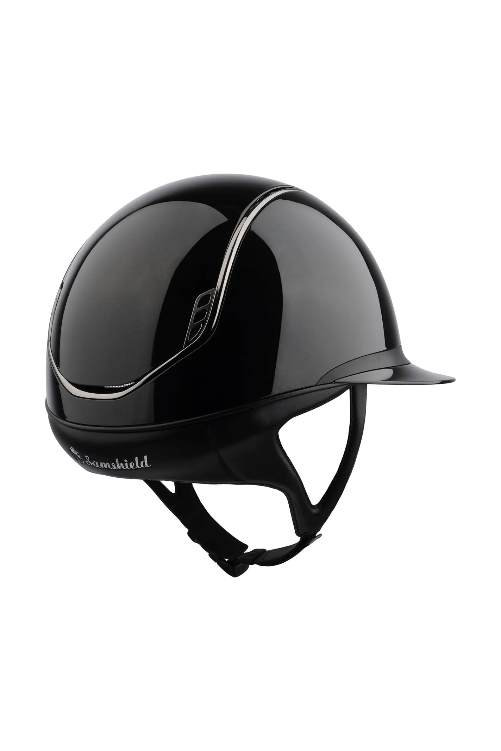 Samshield Miss Shield Glossy mit schwarzem Chrome 2.0* Reithelme