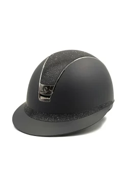 Samshield Miss Shield shadowmatt mit crystal fabric 2.0* Reithelme