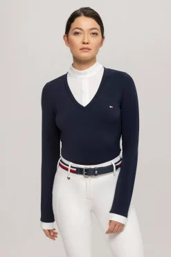 Tommy Hilfiger Equestrian Montana Damen 2-in-1 Turniershirt*Damen Shirts & Polos Für Damen