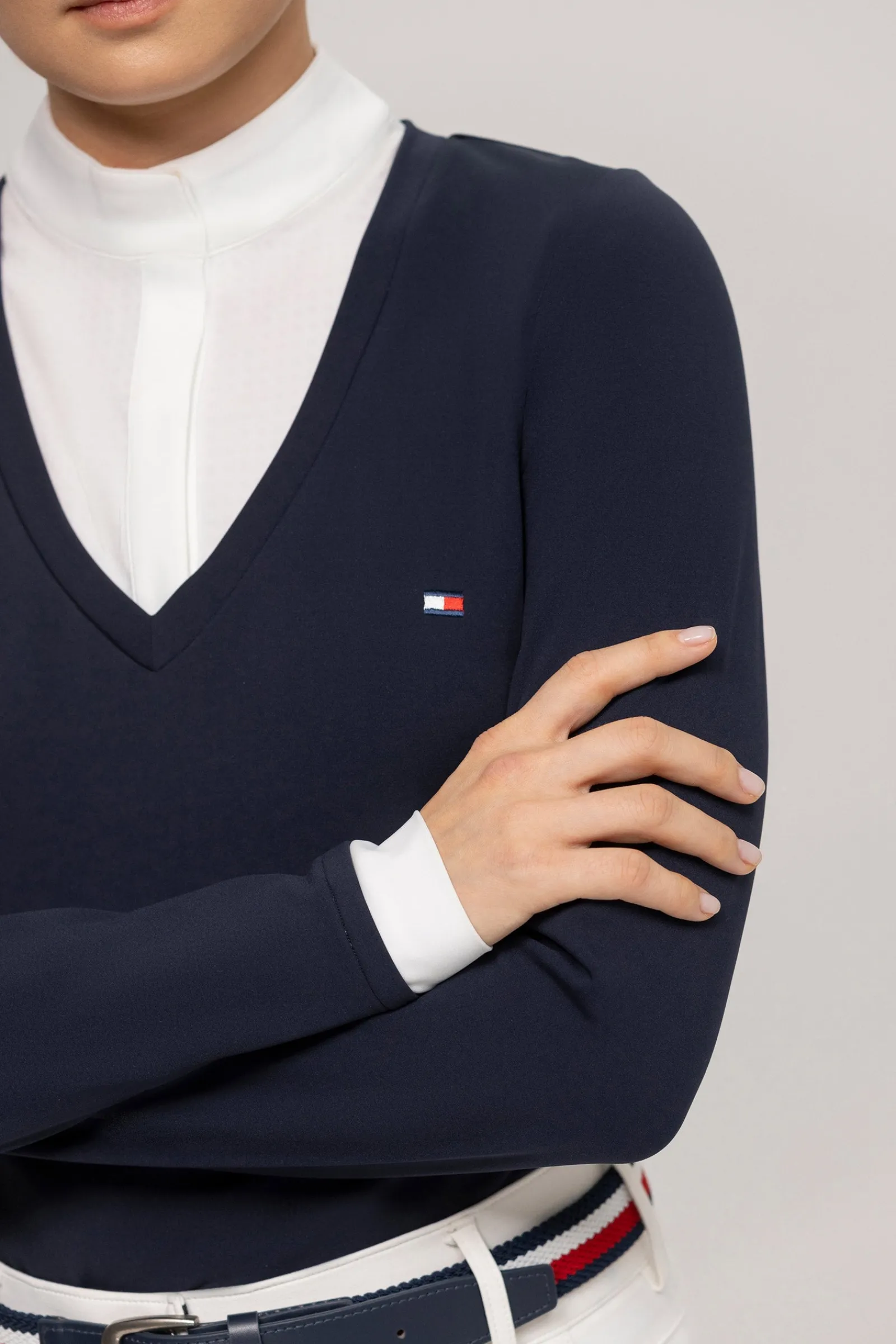 Tommy Hilfiger Equestrian Montana Damen 2-in-1 Turniershirt*Damen Shirts & Polos Für Damen
