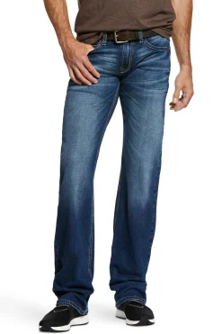 Ariat Nassau M7 Rocker Herrenjeans mit geradem Bein*Herren Reithosen Für Herren