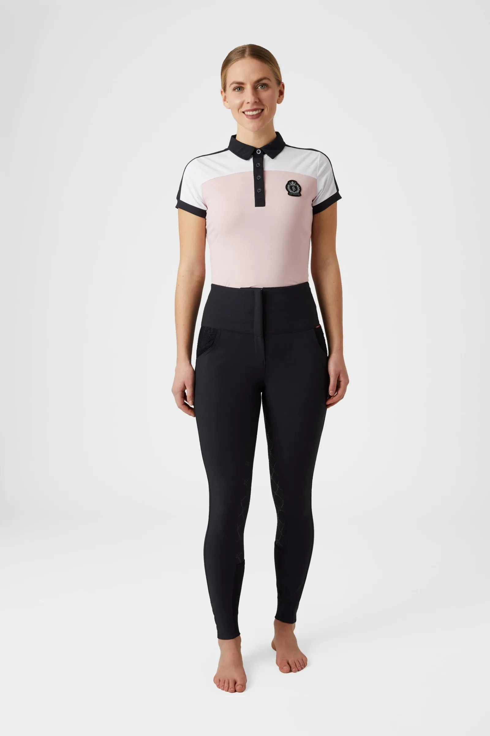 B Vertigo Natalia Damen Reithose mit Spitzentaschen*Damen Reithose Für Damen Mit Vollbesatz