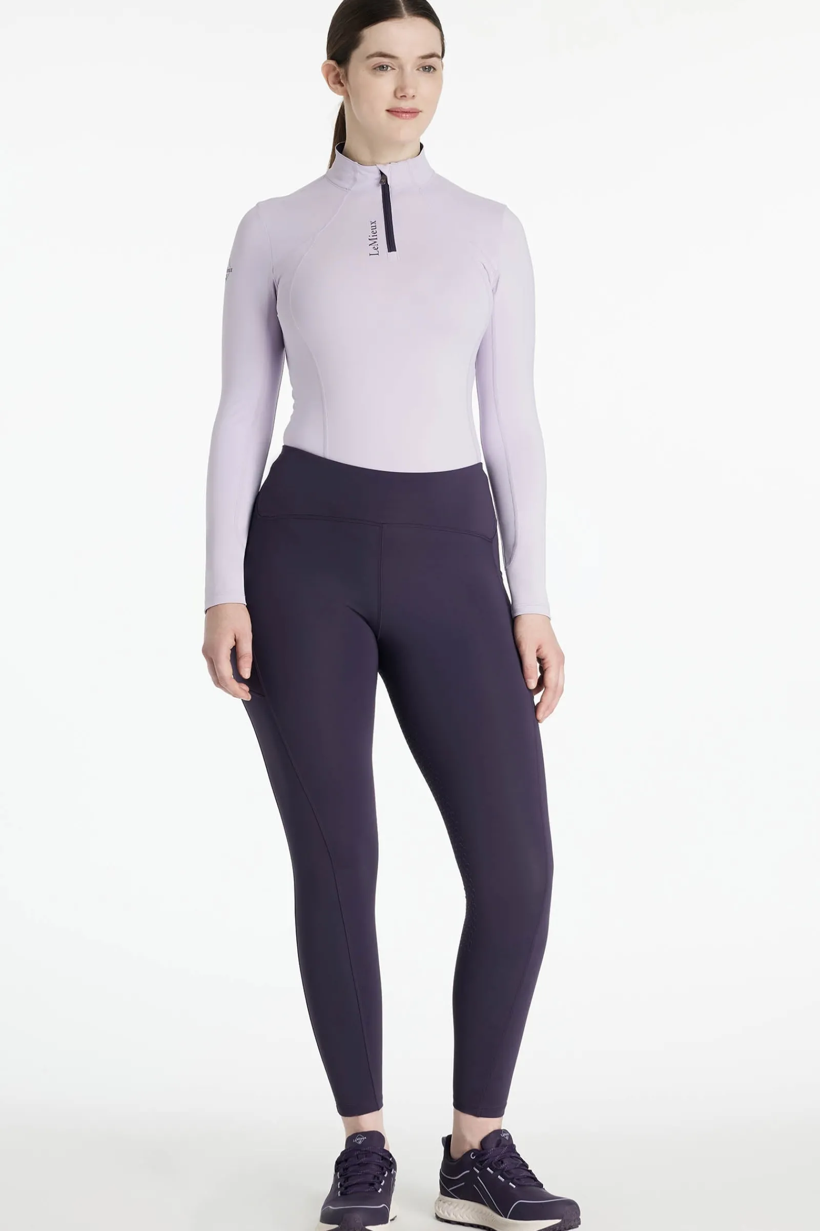 LeMieux Natalie Damenreithose mit weicher Innenseite und Vollbesatz*Damen Reitleggings Für Damen