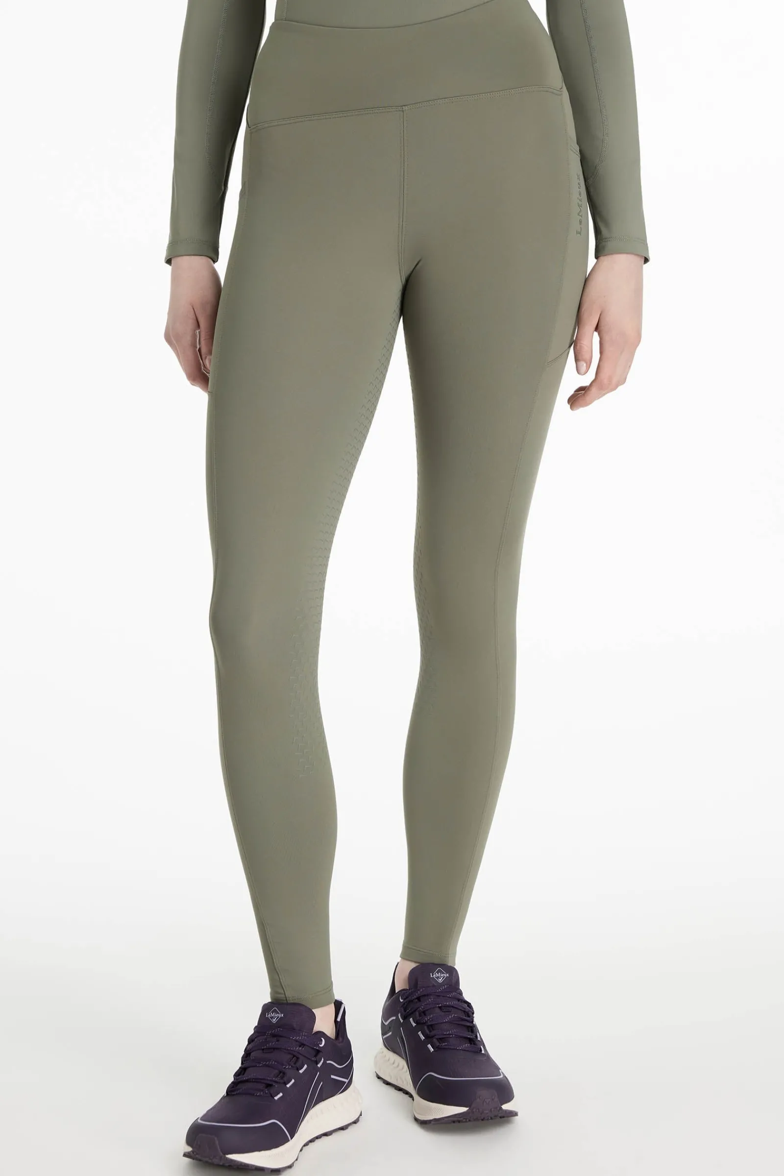 LeMieux Natalie Damenreithose mit weicher Innenseite und Vollbesatz*Damen Reitleggings Für Damen