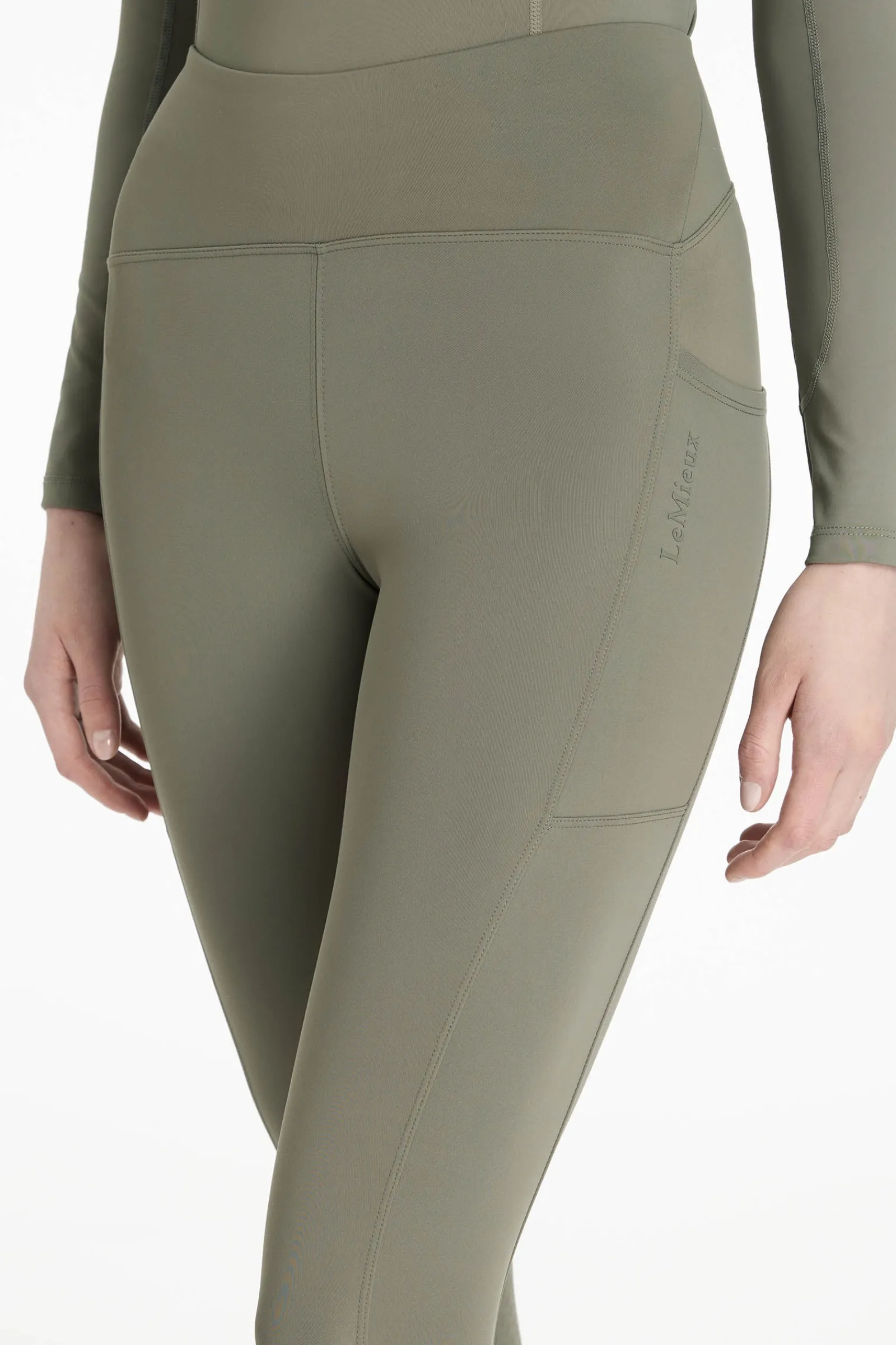 LeMieux Natalie Damenreithose mit weicher Innenseite und Vollbesatz*Damen Reitleggings Für Damen