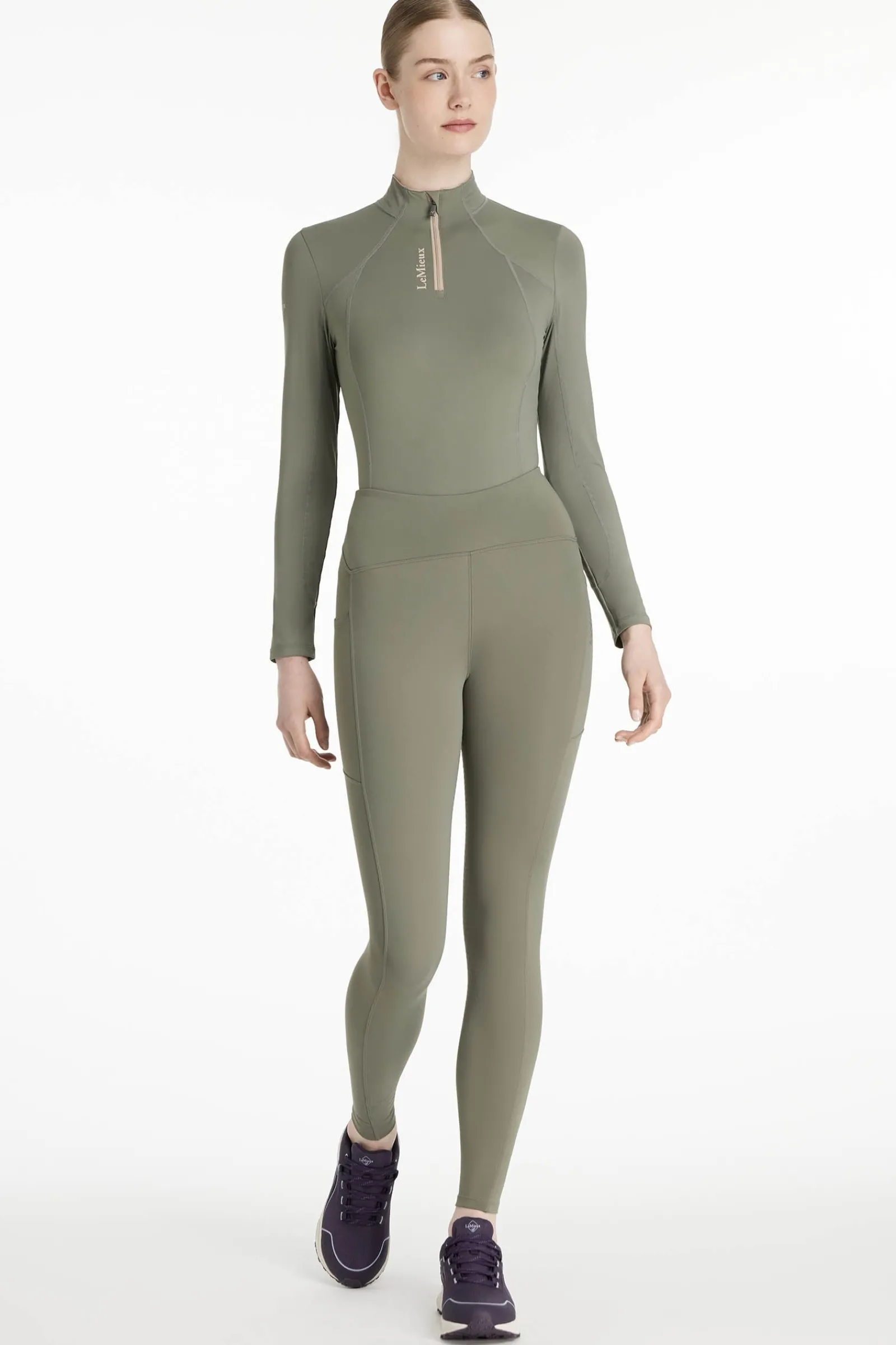 LeMieux Natalie Damenreithose mit weicher Innenseite und Vollbesatz*Damen Reitleggings Für Damen