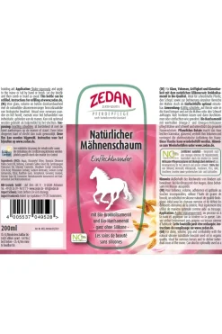 Zedan Natürlicher Mähnenschaum, 200ml* Haar- & Mähnen- & Schweifpflege