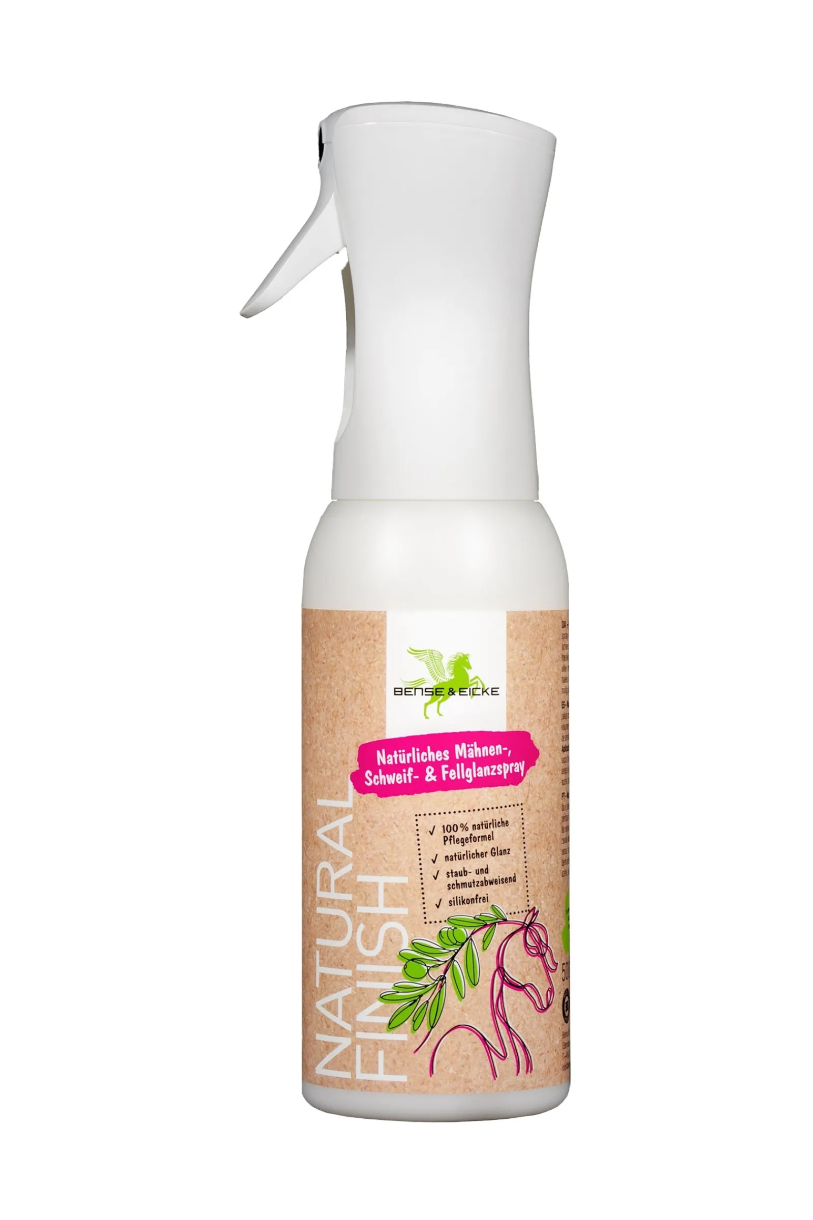 Bense & Eicke Natural Finish Glanzspray, 500 ml* Haar- & Mähnen- & Schweifpflege
