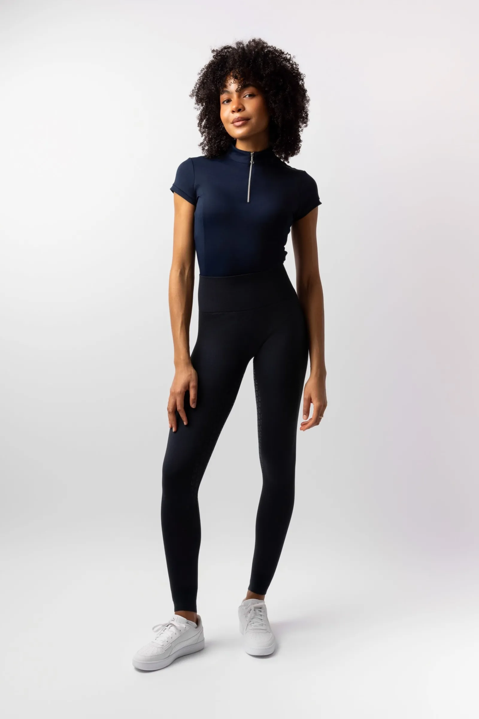 Horze Nessa Nahtlose Vollbesatz Scrunch Reitleggings*Damen Reitleggings Für Damen