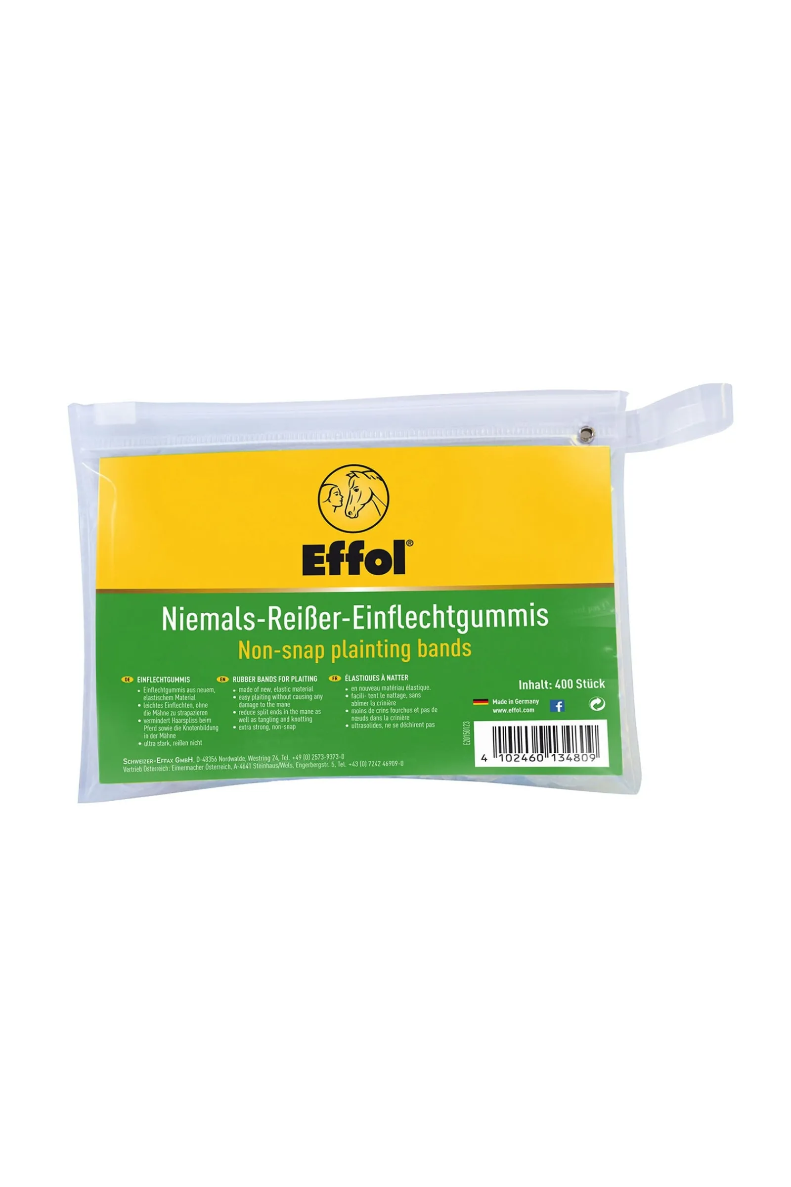 Effol Niemals-Reißer-Einflechtgummis, 400 Stk* Pflegezubehör