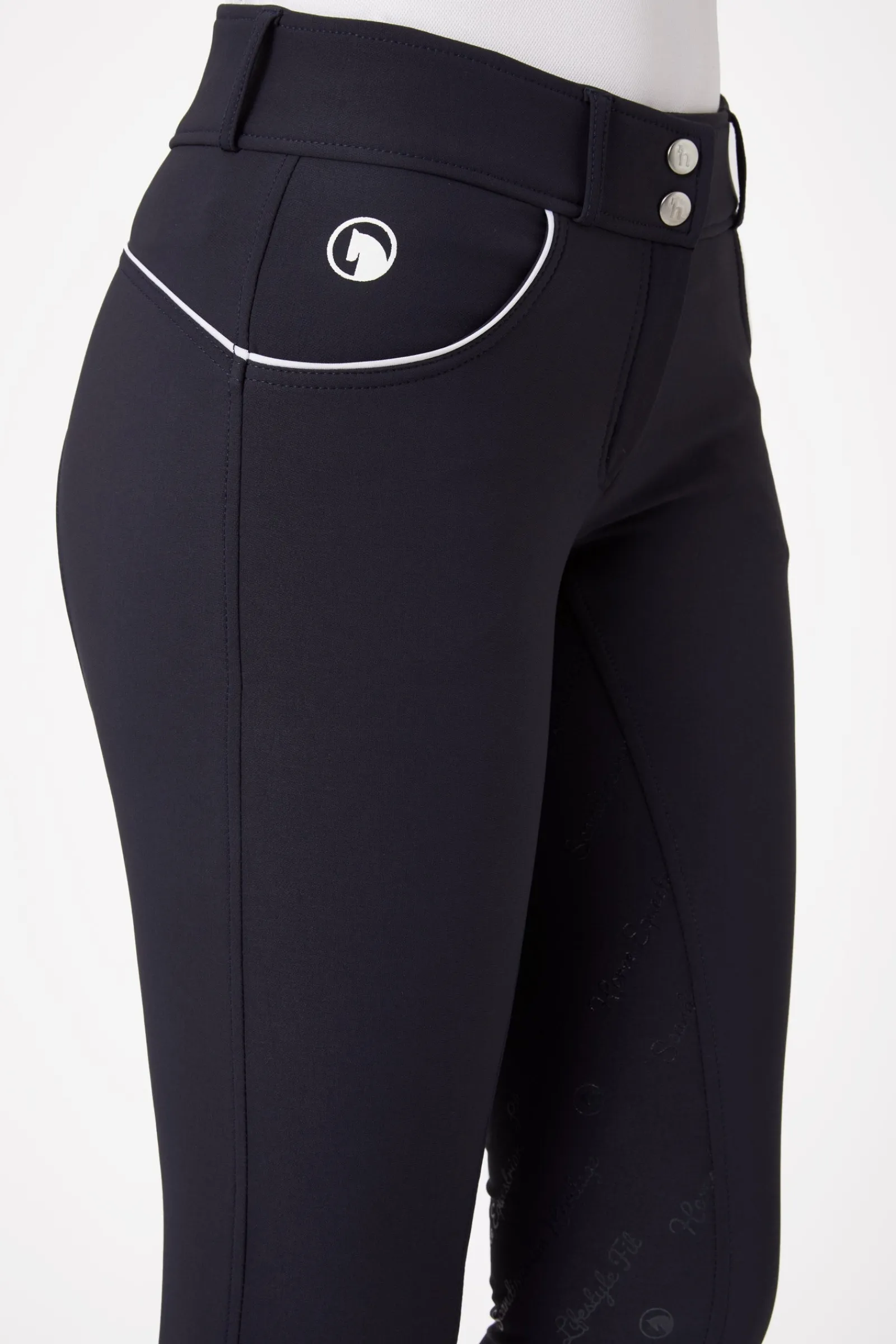 Horze Nordic Performance Damen-Vollbesatzreithose mit Silikongrip, UPF 50+*Damen Reithose Für Damen Mit Vollbesatz