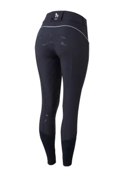 Horze Nordic Performance Damen-Vollbesatzreithose mit Silikongrip, UPF 50+*Damen Reithose Für Damen Mit Vollbesatz