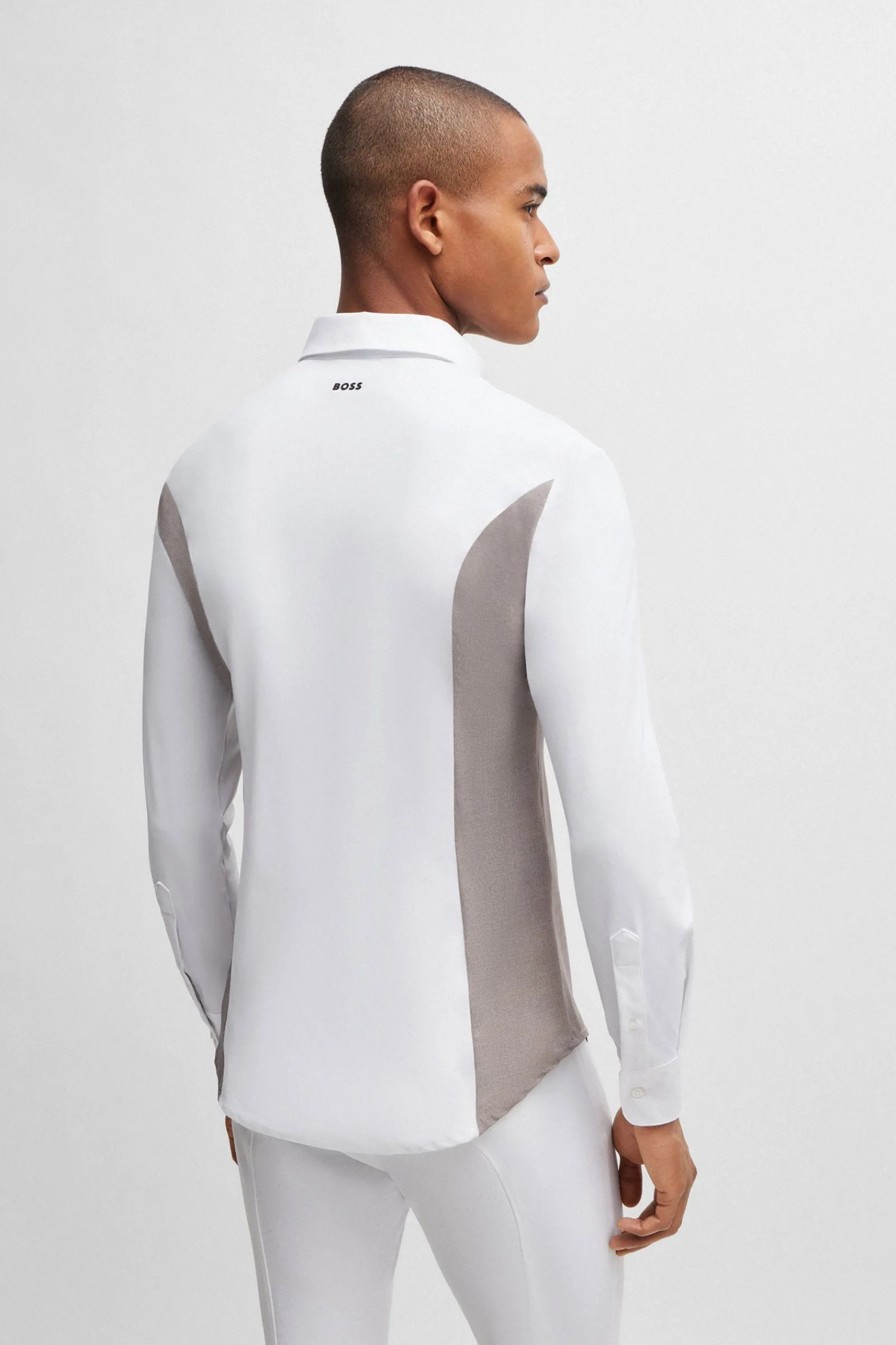 Boss Norman Side Panel Turniershirt*Herren Turnierbekleidung Für Herren