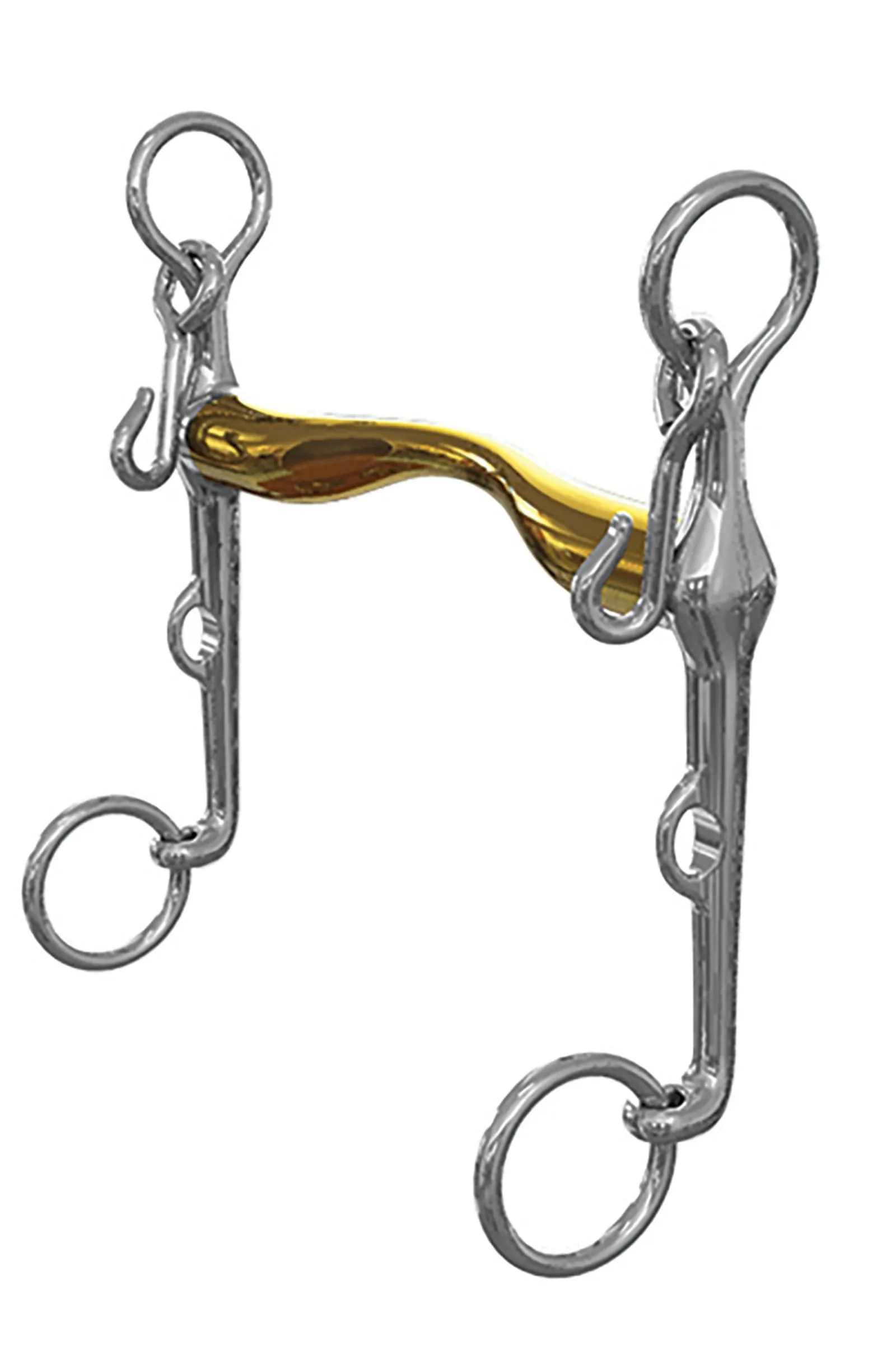 Neue Schule Bits NS Bits Aachen Kandare 16mm 7cm Anzüge* Kandaren-Gebisse
