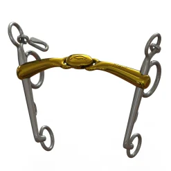 Neue Schule Bits NS Bits Turtle Top with Flex 16mm Pelham 7cm Anzüge* Pelham-Gebisse