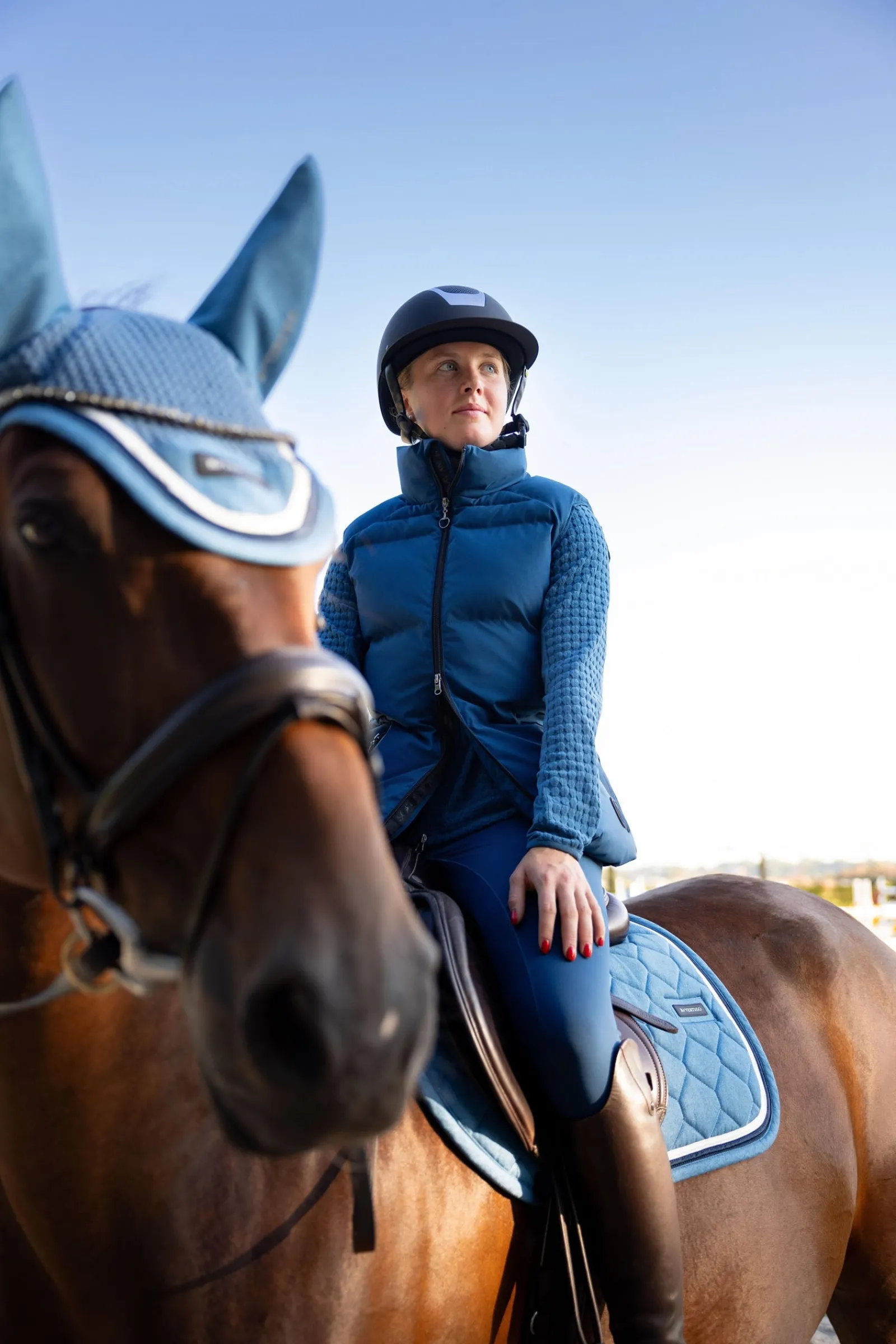 Horze Oona Damaen wattierte Reitweste*Damen Mäntel & Jacken Für Damen