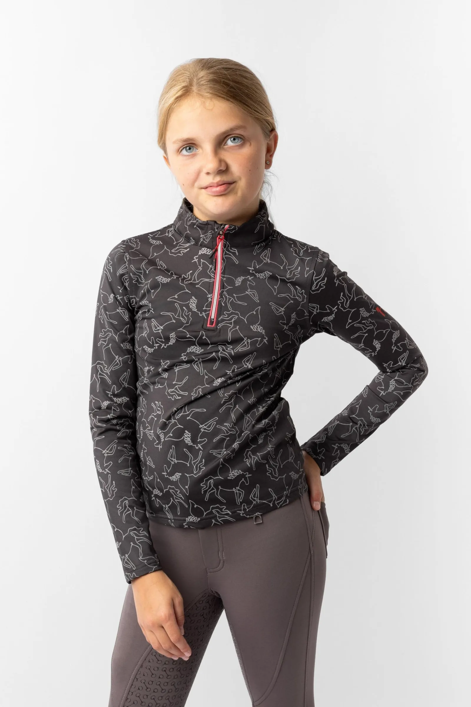 Horze Pegasus Kinder Trainingsshirt*Kinder Shirts & Polos Für Kinder