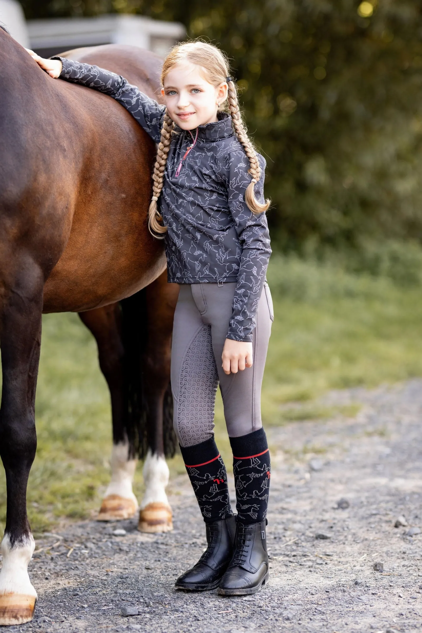 Horze Pegasus Kinder Trainingsshirt*Kinder Shirts & Polos Für Kinder