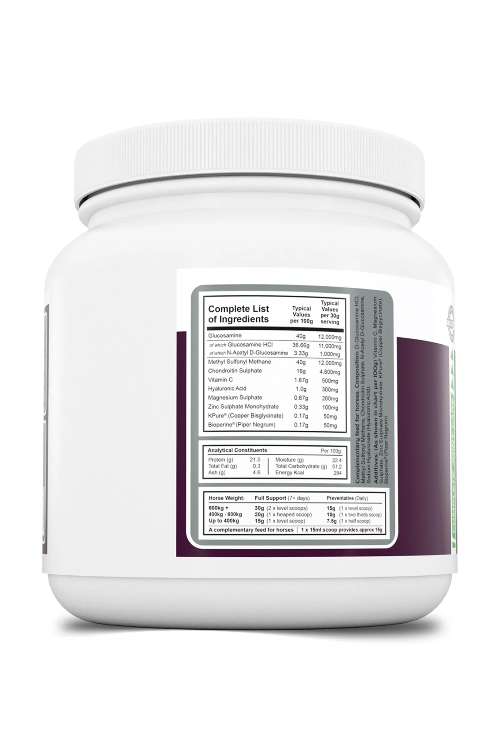 Betta Life PharmaQuin Joint Complete Ha Equine Gelenkergänzungsmittel, 400g* Ergänzungsfuttermittel Für Pferde