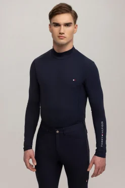 Tommy Hilfiger Equestrian Phoenix Herren Stehkragen Langarmshirt*Herren Shirts & Polos Für Herren
