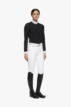 Cavalleria Toscana plissiertes Langarm Damen Turniershirt*Damen Shirts & Polos Für Damen