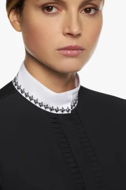 Cavalleria Toscana plissiertes Langarm Damen Turniershirt*Damen Shirts & Polos Für Damen