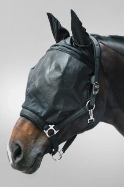 Waldhausen Premium Fliegenmaske mit Halfter* Fliegenmasken & Fliegenfransen