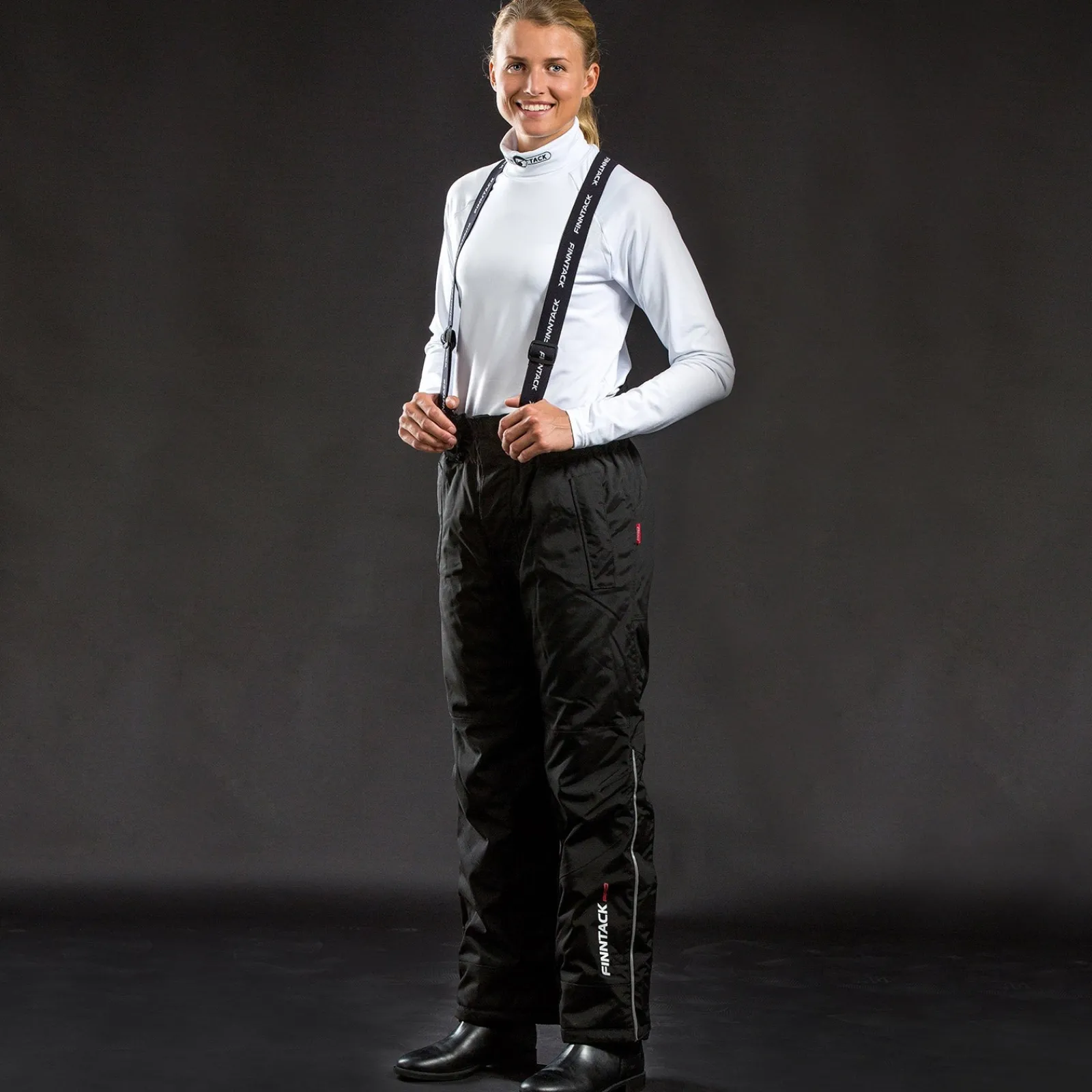 Finntack Pro Alaska Winterhose für Damen* Trab- Und Rennsportausrüstung