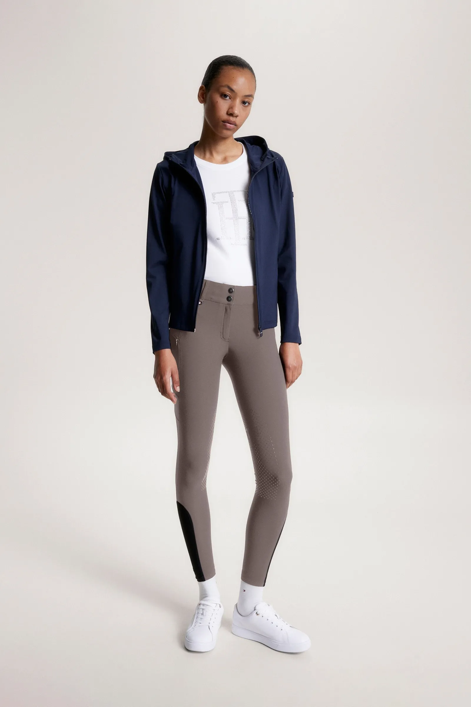 Tommy Hilfiger Equestrian Pro Alljahres Vollbesatz Reithose*Damen Reithose Für Damen Mit Vollbesatz