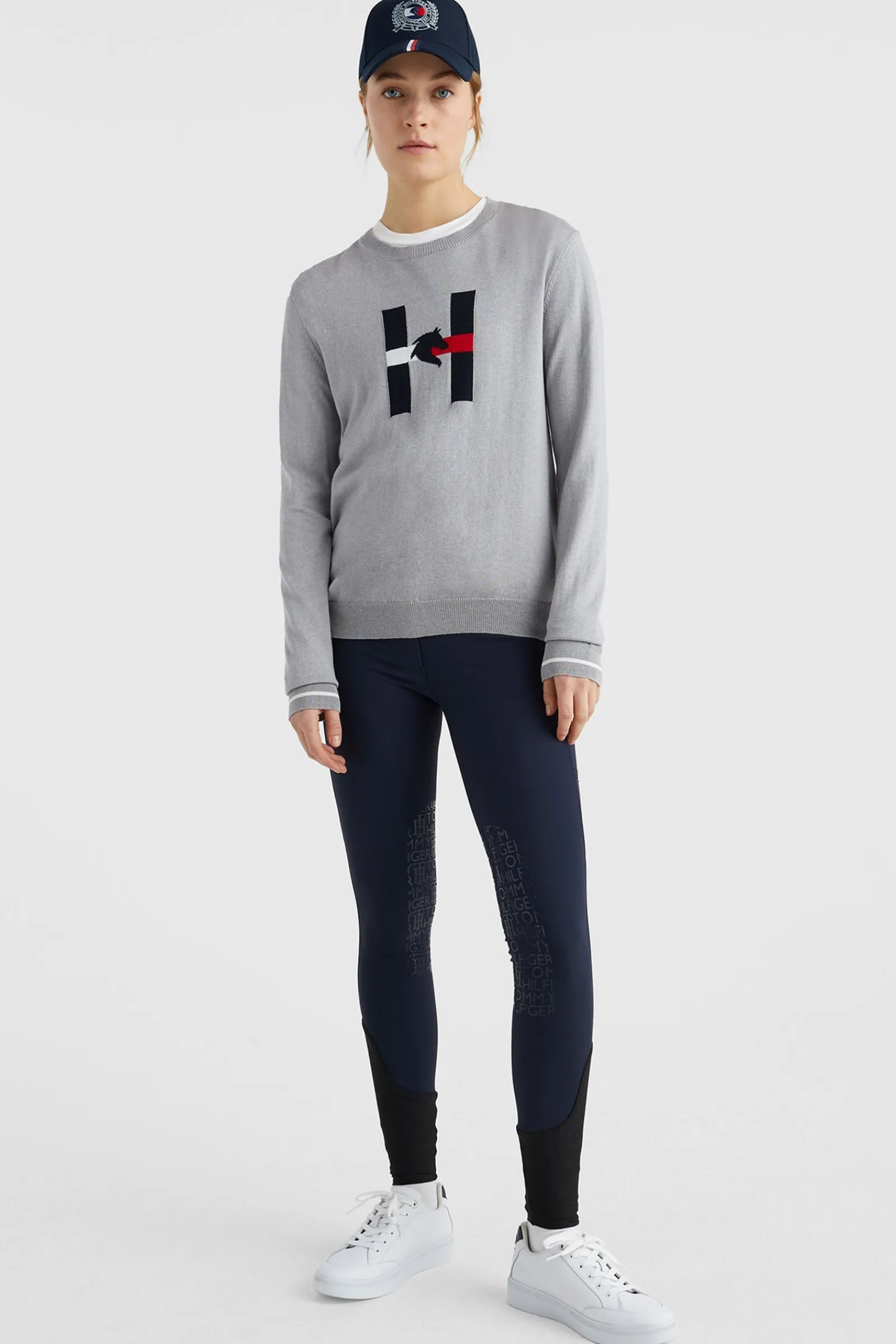 Tommy Hilfiger Equestrian Pro Damen Reithose mit Knie Grip*Damen Reithose Für Damen Mit Kniebesatz