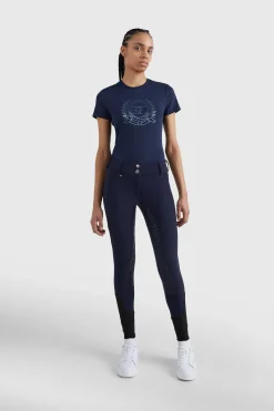 Tommy Hilfiger Equestrian Pro Damen Reithose mit Vollbesatz*Damen Reithose Für Damen Mit Vollbesatz