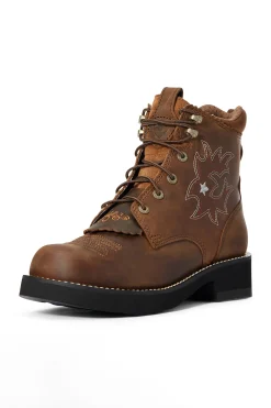 Ariat Probaby Lacer Damen Western Reitstiefeletten* Stallschuhe