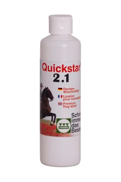 Stassek Quickstar 2.1 Premium-Waschmittel für Pferdedecken, 250 ml* Ausrüstungspflege