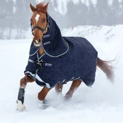 Horseware Rambo Duo Weidedecke mit abnehmbarem Halsteil, 100g* Leichte Weidedecken