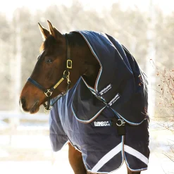 Horseware Rambo Duo Weidedecke mit abnehmbarem Halsteil, 100g* Leichte Weidedecken