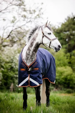 Horseware Rambo Original Weidedecke mit Beinausschnitt, 100g* Leichte Weidedecken