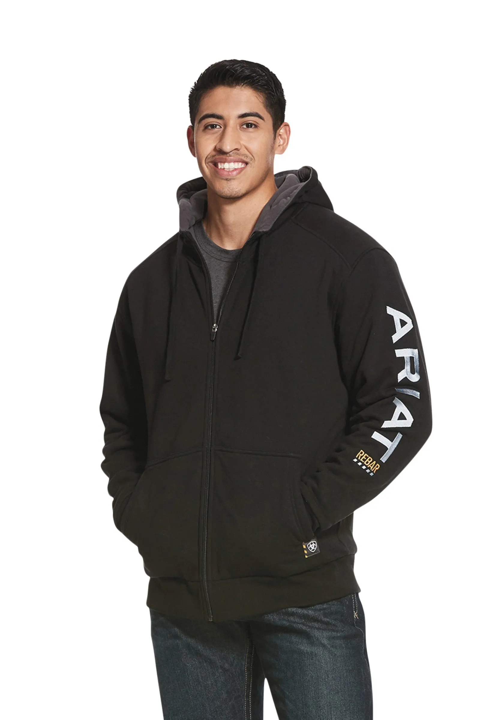 Ariat Rebar All-Weather Herren Reißverschluss Hoodie*Herren Shirts & Polos Für Herren