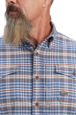 Ariat Rebar Flannel DuraStretch Herren Arbeitshemd*Herren Shirts & Polos Für Herren
