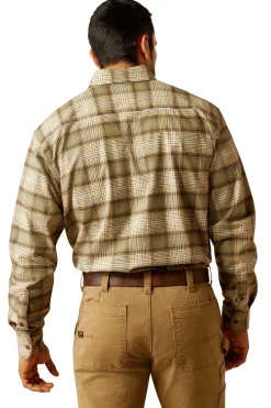 Ariat Rebar Flannel DuraStretch Herren Arbeitshemd*Herren Shirts & Polos Für Herren