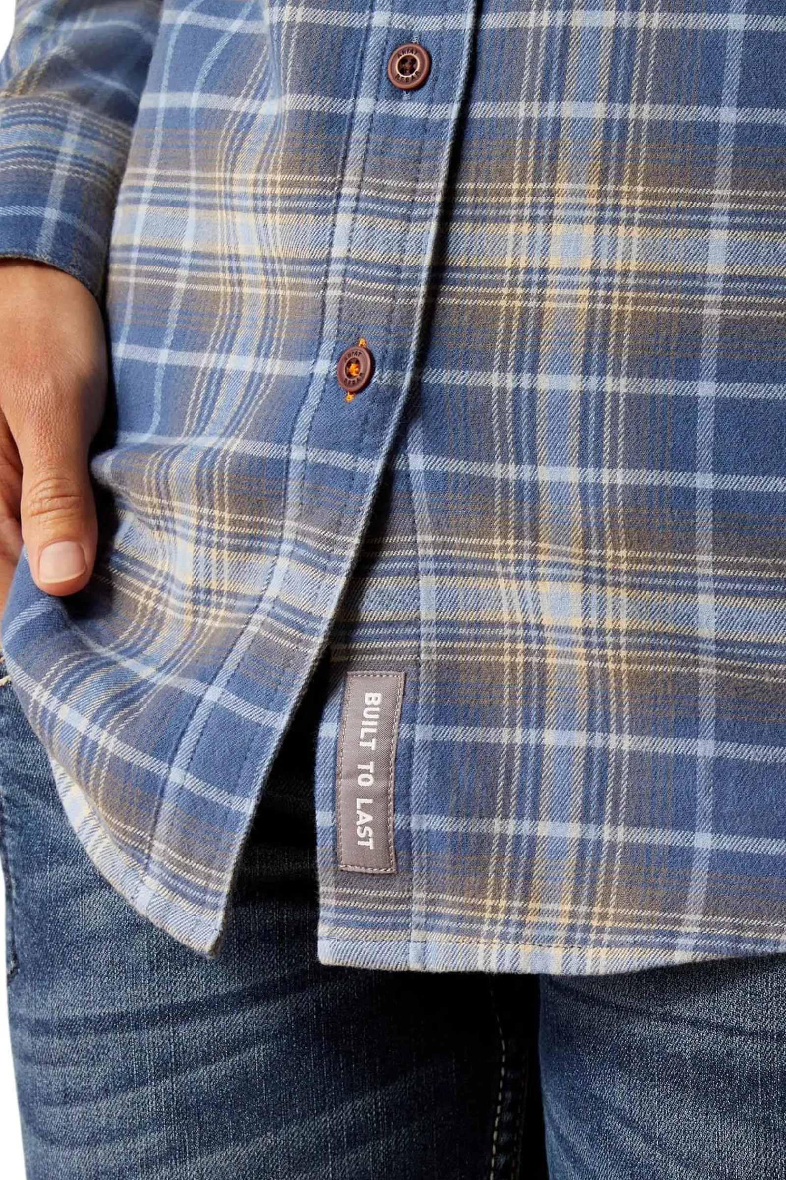 Ariat Rebar Flannel DuraStretch Damen Arbeitshemd*Damen Shirts & Polos Für Damen