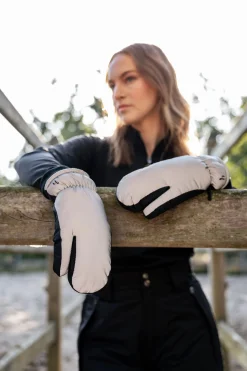 Horze Reflektierende 3-Finger Reithandschuhe* Winterreithandschuhe