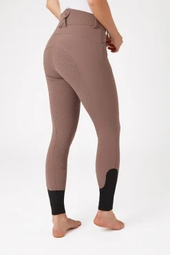 Horze Reithose mit Silikonvollbesatz und Kristall-Taschen*Damen Reithose Für Damen Mit Vollbesatz