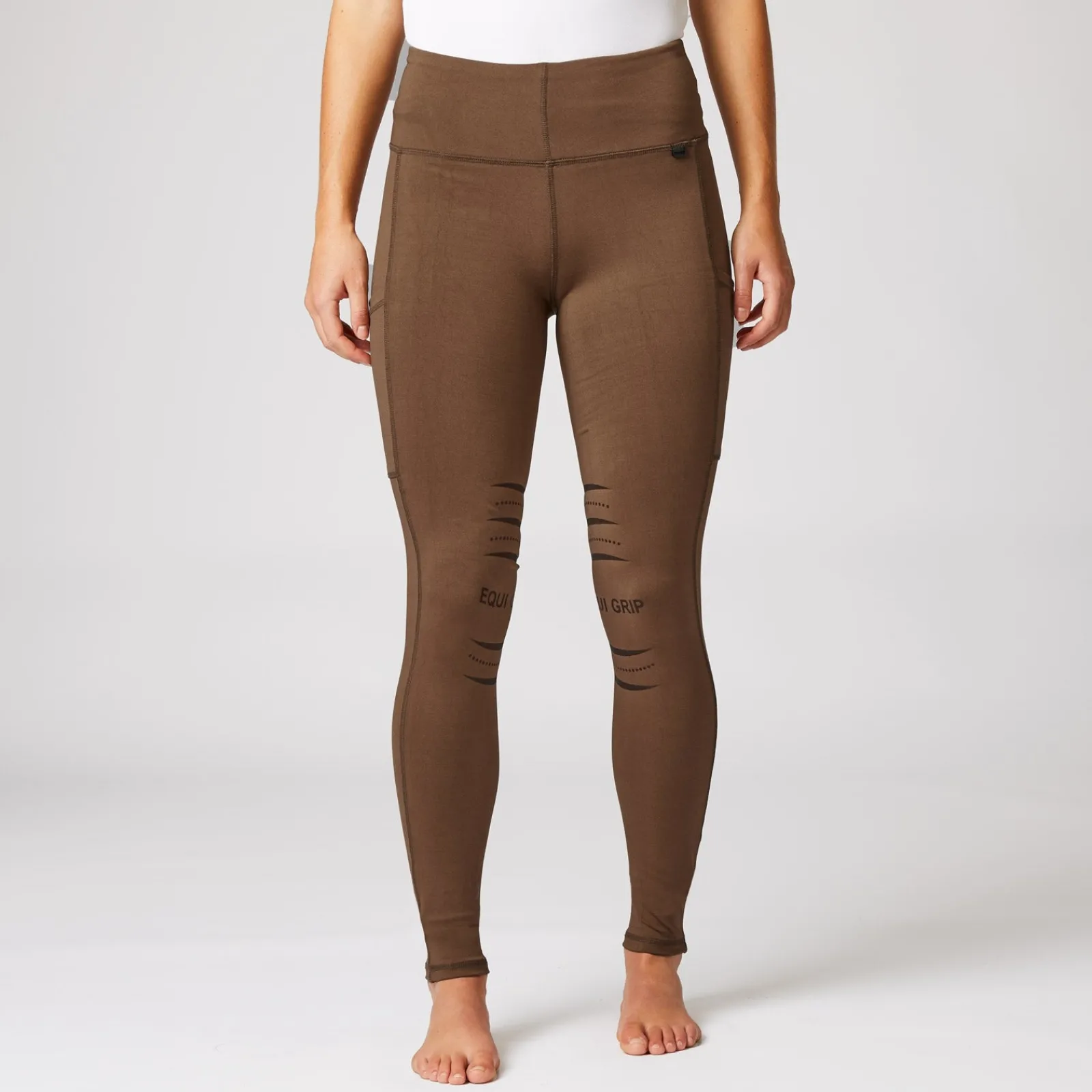 Horze Reitleggings für Damen mit Silikonvollbesatz und Handytaschen*Damen Reitleggings Für Damen